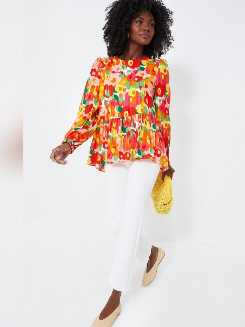 Tuckernuck Pomander Place XXL Magnolia Watercolor Carlotta top